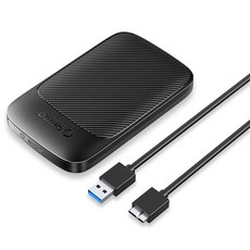 오리코 SSD HDD 외장 하드 케이스 USB3.0 132.9 x 80 x 17 mm 2020U3-V1, 1개 - 외장하드케이스