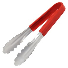 제우스 실리콘 칼라 잎집게 24cm, 빨강, 1개