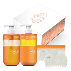 에이플러스랩 맥주 효모 헤어 2종 + 괄사 스페셜 선물세트 + 쇼핑백, 1세트