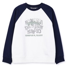  레노마키즈 남아용 기본 라글란 맨투맨 R2415T145  상품 이미지