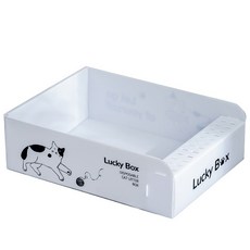 doongdoongpet 攜帶式折疊貓咪廁所, 白色