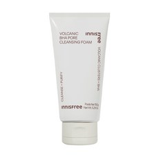 INNISFREE 火山泥毛孔調理泡泡洗面乳，含濟州火山微分子淨化粉末，含水楊酸，150ml, 150g, 1條