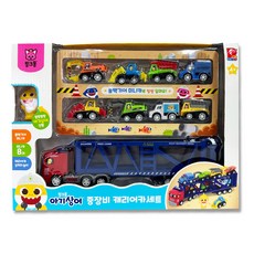 pinkfong 碰碰狐 鯊魚寶寶重型機械吊車組, 混色