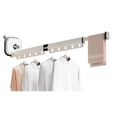 오라플 강력흡착 공간활용 빨래 건조대, 1개, 화이트