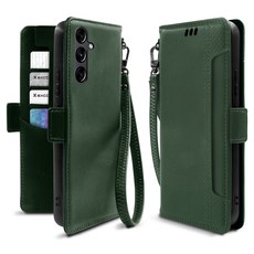 엑씨 마일드 스트랩 카드수납 지갑형 가죽 다이어리 휴대폰 케이스