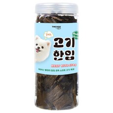 더독 부드러운 생육 강아지 간식 육포 고기한입, 450g, 1개, 칠면조