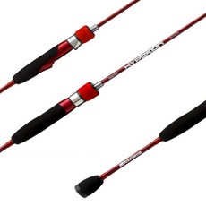 Abu Garcia Cage Field Hiperion座釣竿, 紅色, CFHS-150瓢蟲