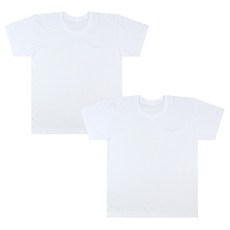 이너스유 아동용 베이직 순면 반팔 티셔츠 2p 너스유 아동용 베이직 순면 반팔 티셔츠 2p