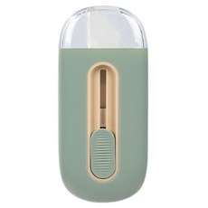 델리 포켓 세라믹 안전컷터 TD262, 그린, 1개