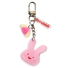 Butter Shop Butter Shop 黃油系列壓克力鑰匙扣, 啤酒花與 Scrabbit, 1個