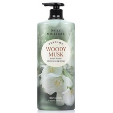 온더바디 데일리 모이스처 퍼퓸 바디워시 우디 머스크향, 1.1L, 1개 1100ml, 1개