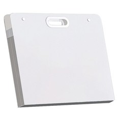 코히모 미술 도화지 그림 파일 바인더 보관 대형 케이스 570 x 450 mm 3W097, 4K, 1개, 투명