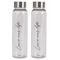 로긴 스텐캡 트라이탄 보틀, 실버, 300ml, 2개