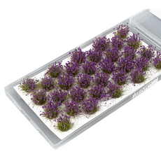 Kohimo景觀材料模型迷你模型DIY組景觀用花園 4W035, 1個, 紫色