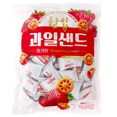 한입 과일 샌드 딸기향, 800g, 1...