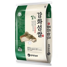 정직한농부 강화섬쌀, 20kg, 1개