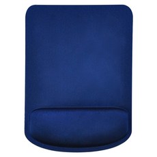 엠비에프 손목 받침대 메모리폼 팜레스트 마우스패드 MBF-MPPR18-DB, 다크블루, 1개