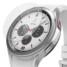 아이엠판다 갤럭시워치 풀커버 강화유리 액정보호필름 2p 세트 42mm, 투명