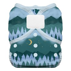 THIRSTIES 魔鬼氈防水尿布兜，尺碼2 (8-18kg), Mountain Twilight, 1件