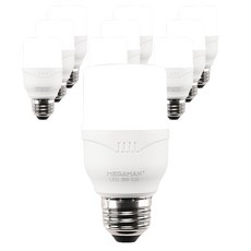 Vitson Wonha T 燈泡 LED 洛克人燈泡 白色 8W YTT45Z1-082665, 晝光色, 10個