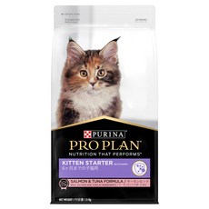프로플랜 키튼용 스타터 고양이 건식사료, 연어, 1.5kg, 1개