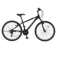 삼천리자전거 26 플리커 SF 시마노 원터치 21단 알루미늄 MTB 자전거 + 조립쿠폰 세트, 블랙, 169cm