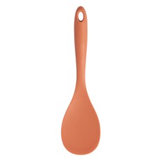 키친팩토리 플래티넘 실리콘 밥주걱, 캐롯오렌지, 1개