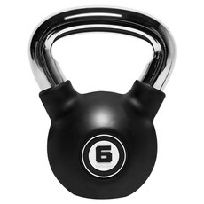 트라히어 아이언 케틀벨, 블랙, 6kg, 1개