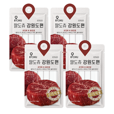 팔도츄 반려동물 강원도편 짜먹는 간식 4p, 한우 맛, 12g, 16개 - 이맛이설레개