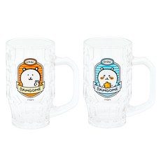 담곰이 하이볼잔 350ml x 2종 세트, 혼합색상, 1세트