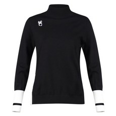 GreenQueen Lux Golf女款高領字母開叉長袖針織衫 GQ4S608W