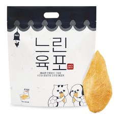 페슬러 반려동물 느린육포 닭가슴살 대용량 간식, 닭가슴살맛, 200g, 1개 - 간식정복강아지간식닭가슴살