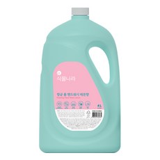 식물나라 대용량 핸드워시 레몬향, 1개, 4L