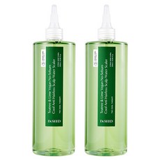 닥터시드 티트리 앤 라임 비건 지성케어 쿨 탈모 두피 워터 스케일러, 500ml, 2개