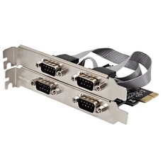 넥스트 얼리행 RS232 4포트 시리얼 확장카드 SL604 PCIe