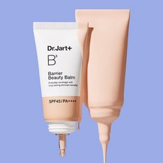 닥터자르트 더메이크업 비쓰리 베리어 뷰티밤 BB크림 SPF45 PA++++ + 퍼프 세트, 1호 라이트, 30ml, 1개