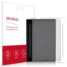 스코코 무광 후면+측면 외부보호필름 각 2p 세트, 혼합색상 혼합색상, 크레마S