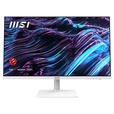 MSI FHD IPS 100 아이에르고 피벗 무결점 모니터 화이트