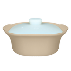 티지엠 국산 플래티넘 실리콘 멀티 이유식 찜기 M 600ml, 단품, 1개, 시에나 베이지