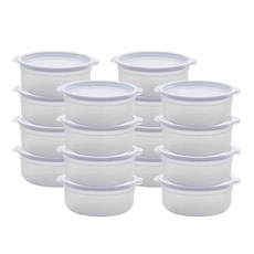 가쯔 심플쿡 냉동밥 전자렌지용기 라이트그레이, 16개, 600ml
