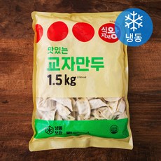 식자재왕 맛있는 교자만두 (냉동), 1.5kg, 1개