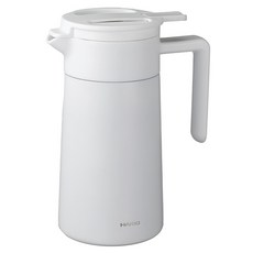 하리오 세라믹코팅 진공 이중 보온포트 화이트 CHP-600-W, 단품, 600ml, 1개