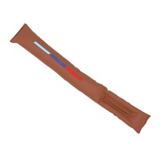 엠노블 차량용 스티치 틈새쿠션, 브라운, 1개