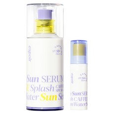 에스쁘아 워터 스플래쉬 선세럼 50ml + 5ml 세트 SPF50+ PA+++, 1세트