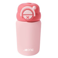 주니 스테인레스 빨대 텀블러 240ml, 1개, 핑크