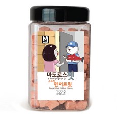 마도로스펫 반려동물 소프트 연어트릿, 100g, 1개, 홍연어 - 연어트릿