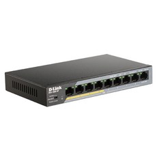 디링크 8포트 PoE + 1포트 스위칭허브, DSS-100E-9P - dlink