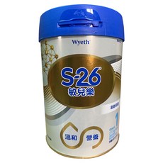 Wyeth 惠氏 S-26 敏兒樂嬰兒配方，原裝進口，適用0-12個月寶寶, 800g, 1罐
