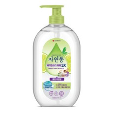 [비건라이프] 자연퐁 베이킹소다 파워 라임향 주방세제, 735ml, 1개 735ml, 1개