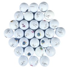 세인트나인 캐릭터 혼합 골프공 로스트볼 특A+ 42.67mm, 펄화이트(랜덤발송), 1개입, 30개